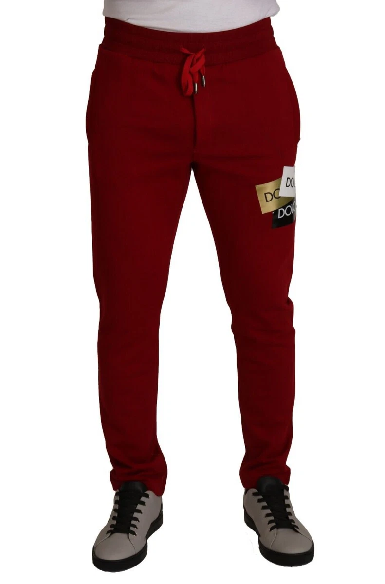 Red Ultimate Sweat Joggers. Pants