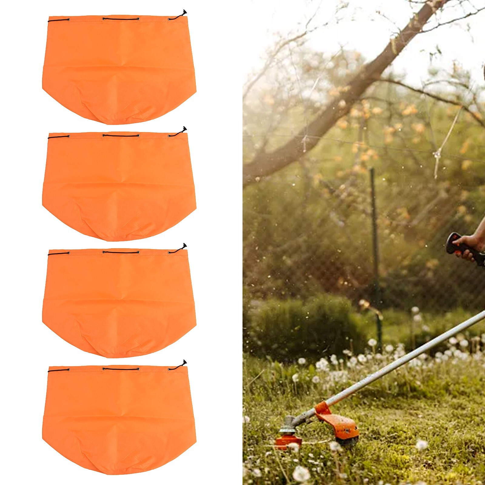 Waterproof Dust Covers for Weedeater Trimmers Orange Engine Cover 4Pcs Set eBay