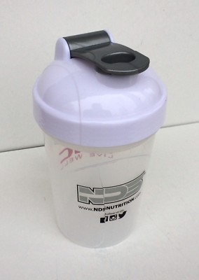GNC NDS Nutrition Clear Shaker Mix Cup - 16 Ounce / 500 ml