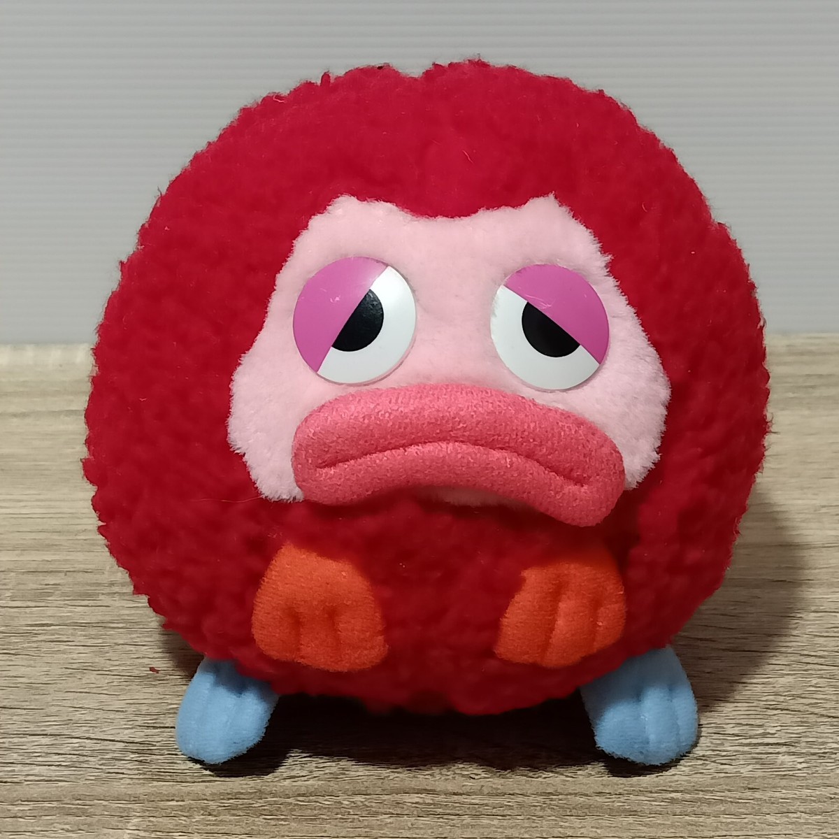 PIGMON Ultraman Kaiju Monster Plush Toy Round Ball Vintage Fuzzy