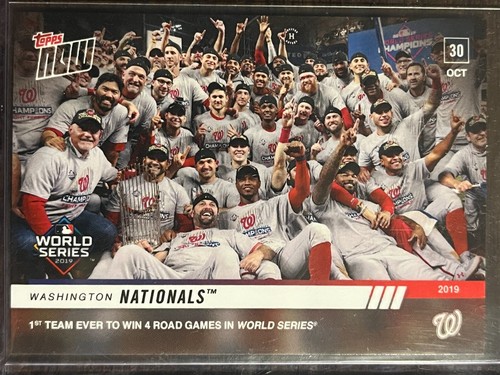 2019 Topps Now 1079 WASHINGTON NATIONALS®