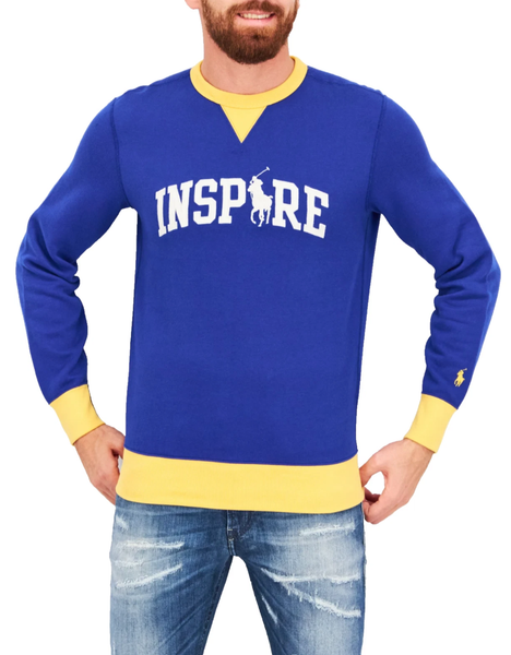 Polo Ralph Lauren Inspire Fleece Pony Sweater Sweatshirt Pulli Jumper Pullover L-image