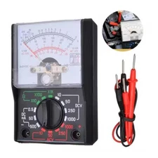 Multi Tester Multimeter DC/AC Current Meter DC/AC Voltmeter Pointer Multime D6X7