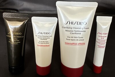 Shiseido Lot: Future Solution LX Extra Rich Cleansing Foam 50ml/1.8oz Etc..