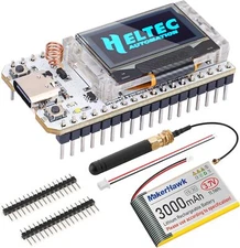 ESP32 Lora V3 Module Board With 3000mah Battery Set With 863-928mhz Antenna