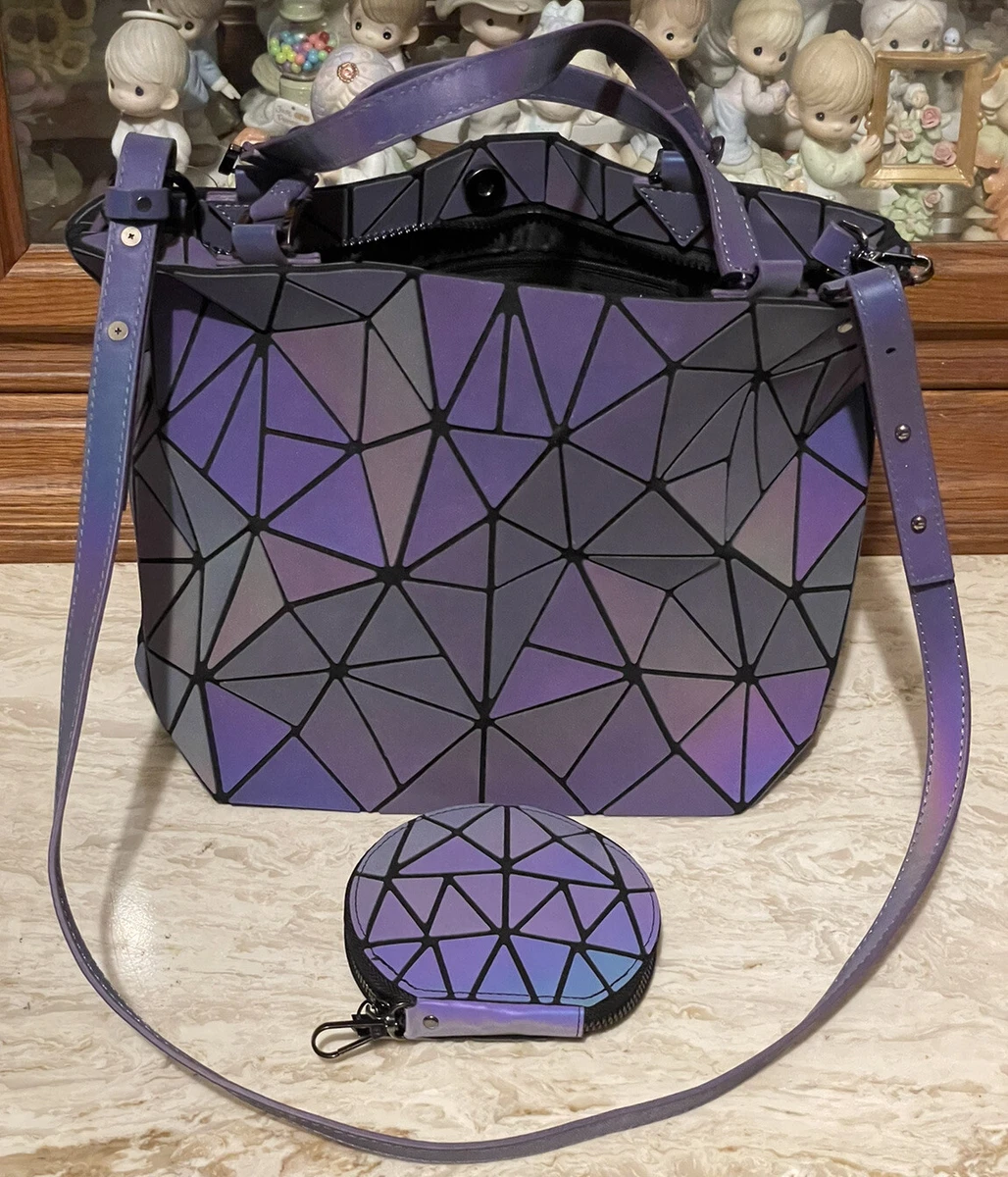 Hotone top geometric backpack