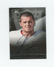DEREK CARR AUTO Rookie 2014 Panini Prestige #231 BAS COA Beckett Raiders Saints