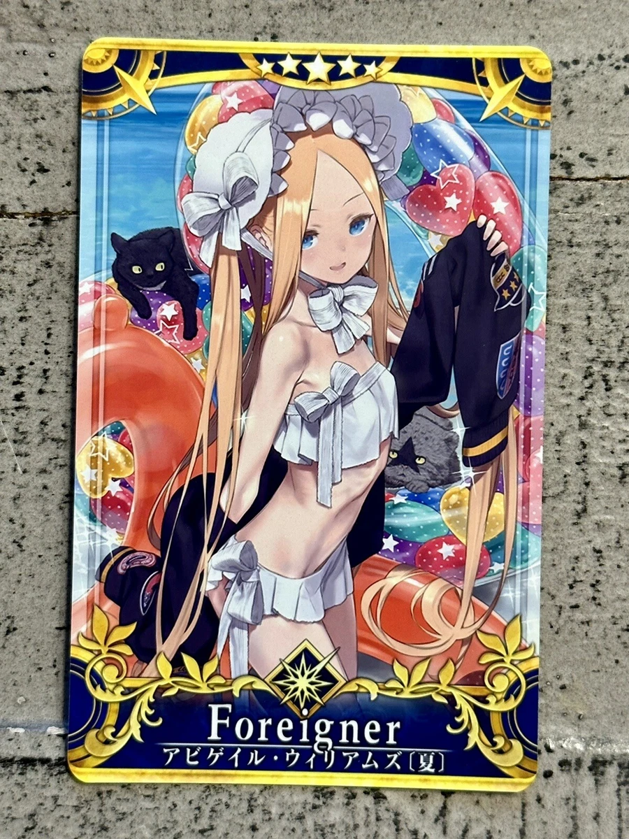 Fate Grand Order FGO Arcade Card Foreigner Abigail Williams Final Ascensio  Salem | eBay