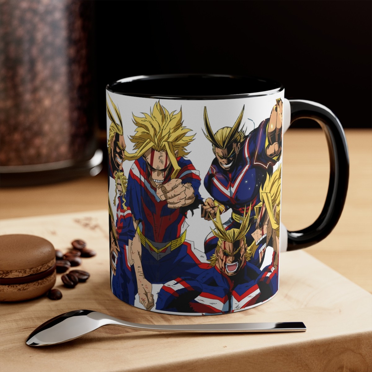 All Might MHA Accent Coffee Mug, 11oz | eBay