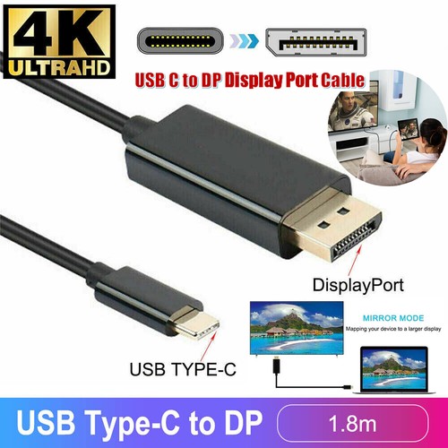 USB C to HDMI Cable USB 3.1 Type C Male to HDMI 4K UHD For iPhone 15 Samsung S23 - Picture 27 of 36