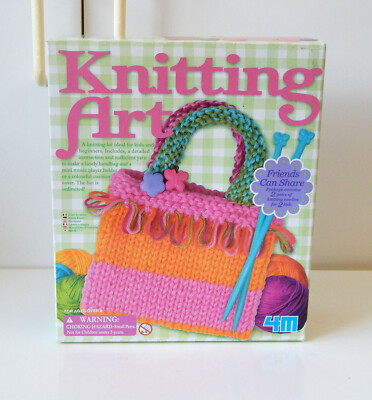 4M Knitting Art Kit - New - Open Box