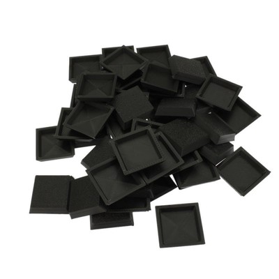 Square Wargaming Plastik Modellbasen + Magnet für Warhammer, AOS, 40K