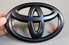 Fit for 2022-2025 Toyota Tundra Front Grill Emblem Overlay badge Matte black