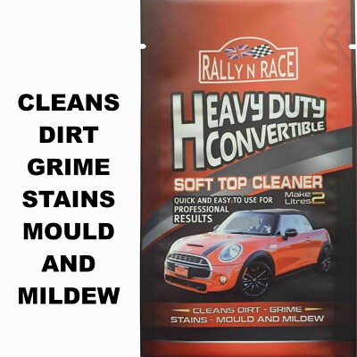 MERCEDES CABRIO AUTO MOHAIR STOFF DACHREINIGER - FLECKEN, SCHIMMEL, SCHIMMEL