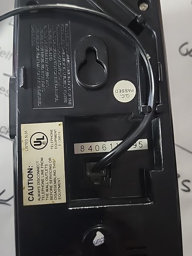 Lenoxx Sound PH-300 Desk or Wall Mounted Big Button Corded Telephone 101579 - Picture 5 of 5