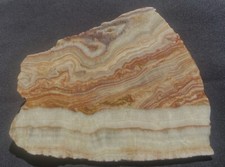 Rolling Hills Dolomite Huge Slab Desert Sand Storm Patterns 218 Grams or 7.6 Oz