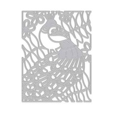 Hero Arts "PEACOCK" Cover Plate Steel Fancy Die 2024