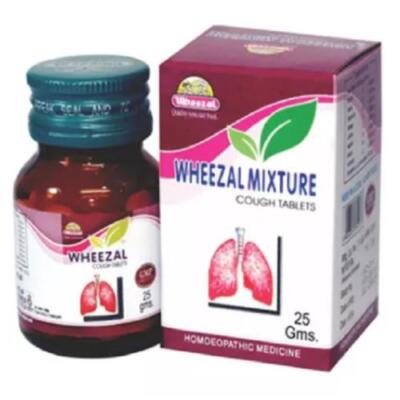 Wheezal homoeopathy Mixture Tablets (25g)