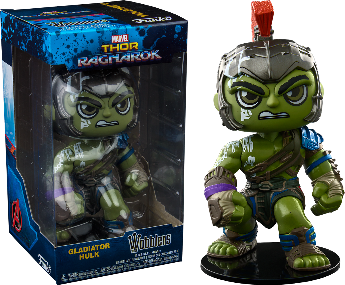 Thor Ragnarok Wacky Wobbler Bobble-Head Gladiator Hulk