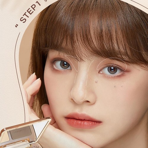 Judydoll Facial Highlighter Makeup Palette Brighten Contour Shimmer Matte Powder - Picture 8 of 23