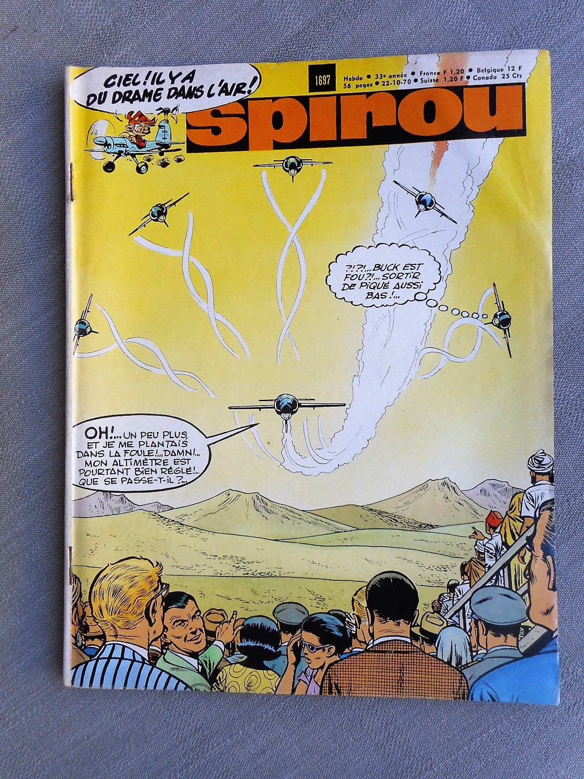 View Spirou No. 1697 Condition Correct With The Mini Story And Without