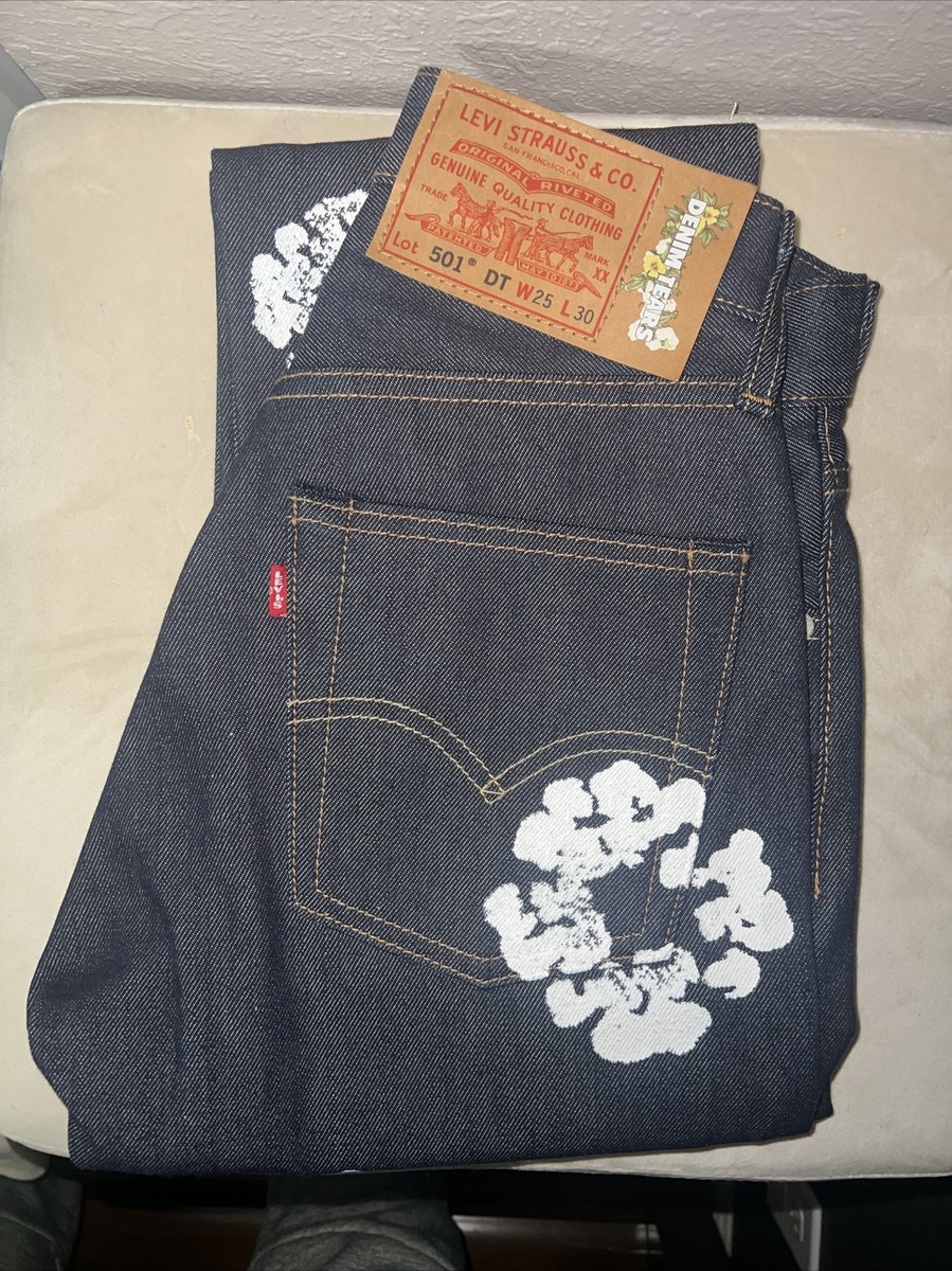 DENIM TEARS THE COTTON WREATH JEAN SELVEDGE men