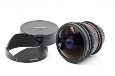 Rokinon Manual Focus 8mm T3.8 UMC Fish-Eye CS II ASPH Lens Nikon F Mount #081