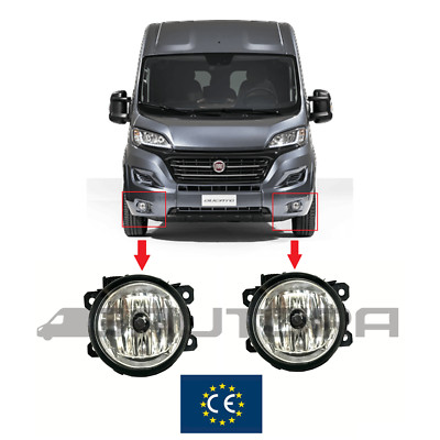 Fiat Ducato/Citroen Jumper / Peugeot Boxer Front Left And Right Side Fog Lights