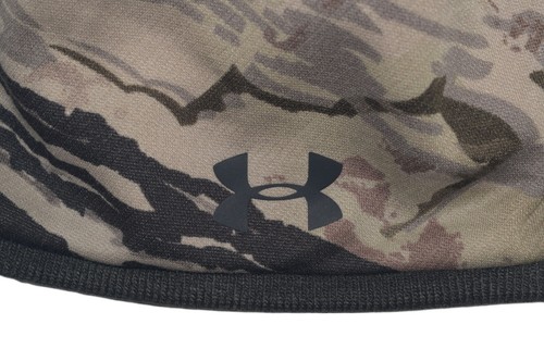 Under Armour Men Reversible Ua Barren Camo/Blaze Orange Hunting Beanie OSFM - Picture 11 of 12