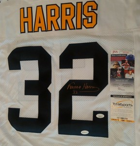 franco harris signed jersey