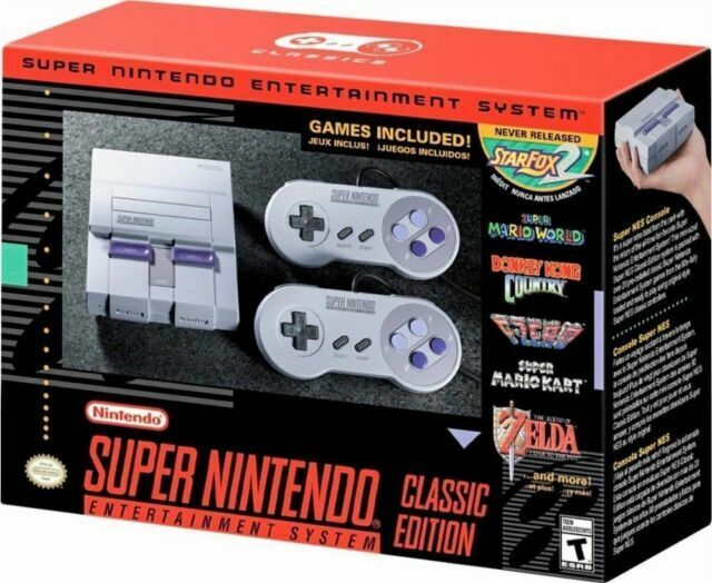 Nintendo Super Nes Console Classic Edition For Sale Online Ebay