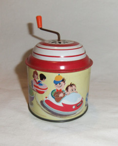 ② Jolie ancienne toupie en tôle LBZ Lorenz Bolz Zirndorf - Antiquités | Jouets