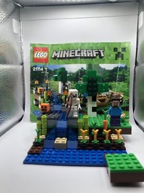 Lego Minecraft Set 21114 The Farm 99% Complete with/ Instructions No Box