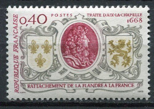 STAMP / STAMP FRANCE NEW N° 1563 ** CONNECTION OF FLANDERS / LOUIS XIV - Picture 1 of 1