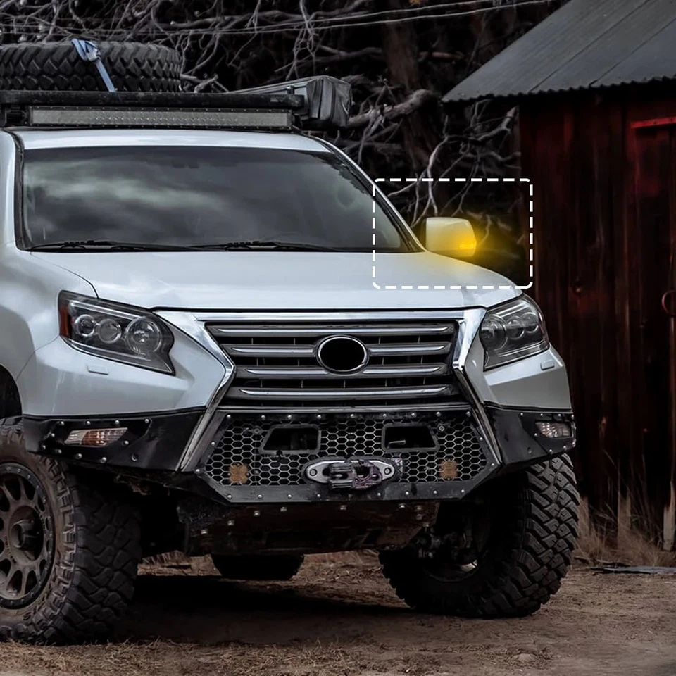 Лампа подсветки левого переднего левого поворотника бокового зеркала для Lexus GX460 LX570 LH - Изображение 3 из 4