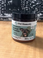 Pet Honesty Fresh Breath Dental Powder for Dogs Teeth Gums Mouth Odor Plaque