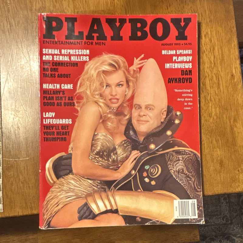 Playboy Magazine August 1993 Illustrated Issue #8 w/ Dan Aykroyd