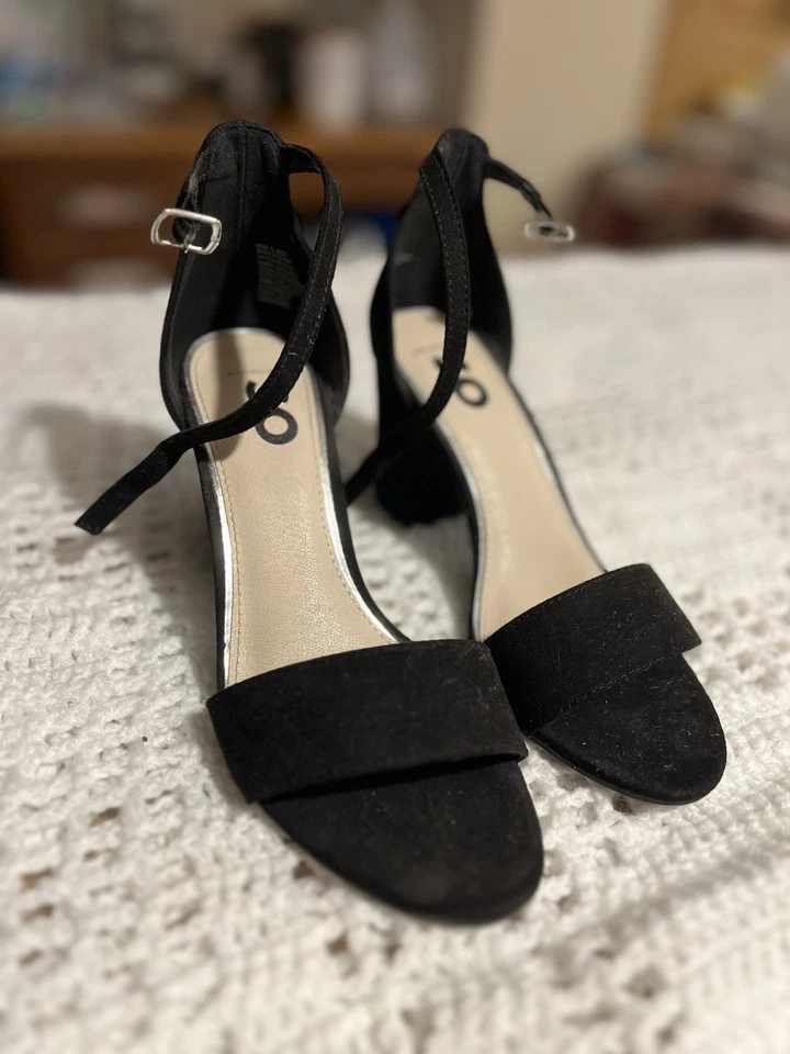 Zapatos de vestir High Lights para mujer talla 6 negros de tacón alto Foto 3 de 4