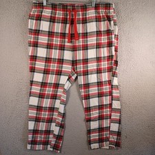 Old Navy Womens Multicolor Plaid Pajama Pants Size XL Pockets Drawstring Comfy