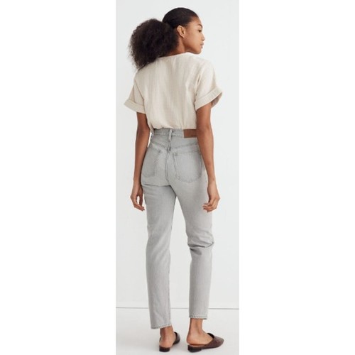 Madewell Perfect Vintage Straight Jeans Women's 31 Vervain Wash High-Rise Denim - Picture 2 of 12