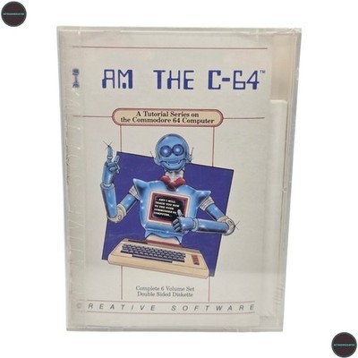 I am the C-64 Commodore 64 C64 Tape Spiel Plastic Box OVP SEALED NEW