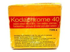 Kodak Kodachrome 40 Sound Colour Movie Film Super 8 Sound 15m