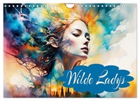 "Calendar 2027 · US Version · Wild Ladys (Wall Calendar 2027 12\" × 8\" Landscape),"