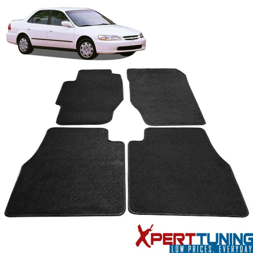 Fits Honda Accord Floor Mats Carpet Front & Rear Full Set with Optional Colors
