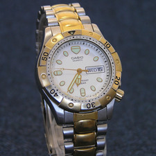 90s CASIO MARLIN MD-721 Retro Dive Watch 20 Bar [New Battery] - Japan Imported
