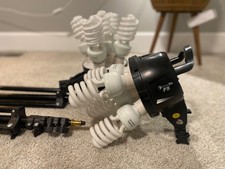 Interfit F5 Studio Portrait Lighting Kit – Dual Lights w/ Stands