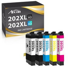 202XL Ink Cartridges Set for Epson Workforce WF-2860 Expression Home XP-5100 Lot