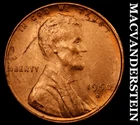 1950-S Lincoln Wheat Cent - Red Choice Gem Brilliant Unc  No Reserve  #K65