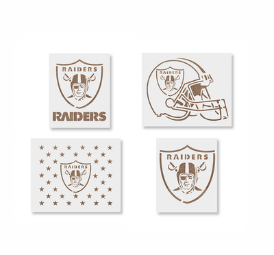 Las Vegas Raiders Stencil - Raiders Football Helmet Template - Raiders Template