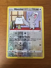 Carta Pokemon Minccino Reverse Holo 124/172 stelle brillanti